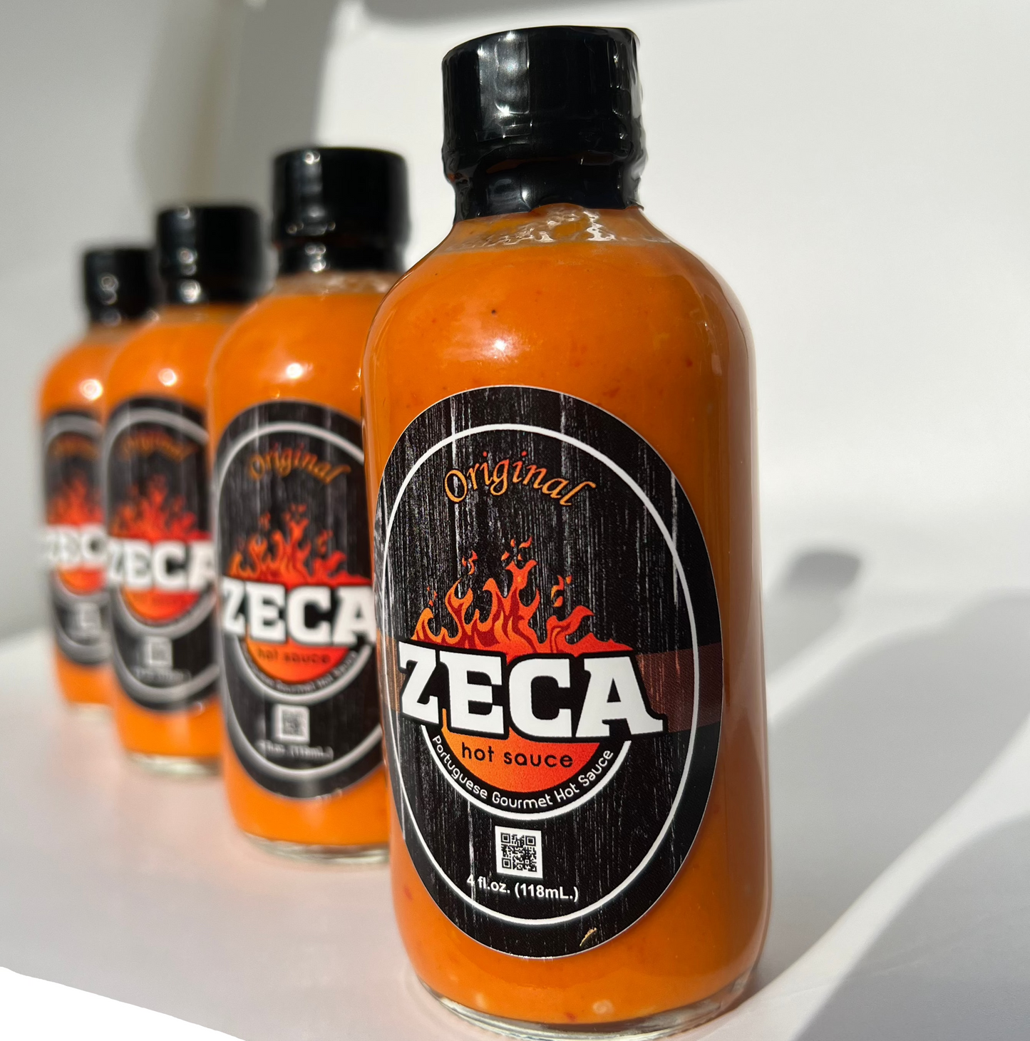 Original Zeca Hot Sauce 4 Fl. oz. (1 pack of 2 bottles)